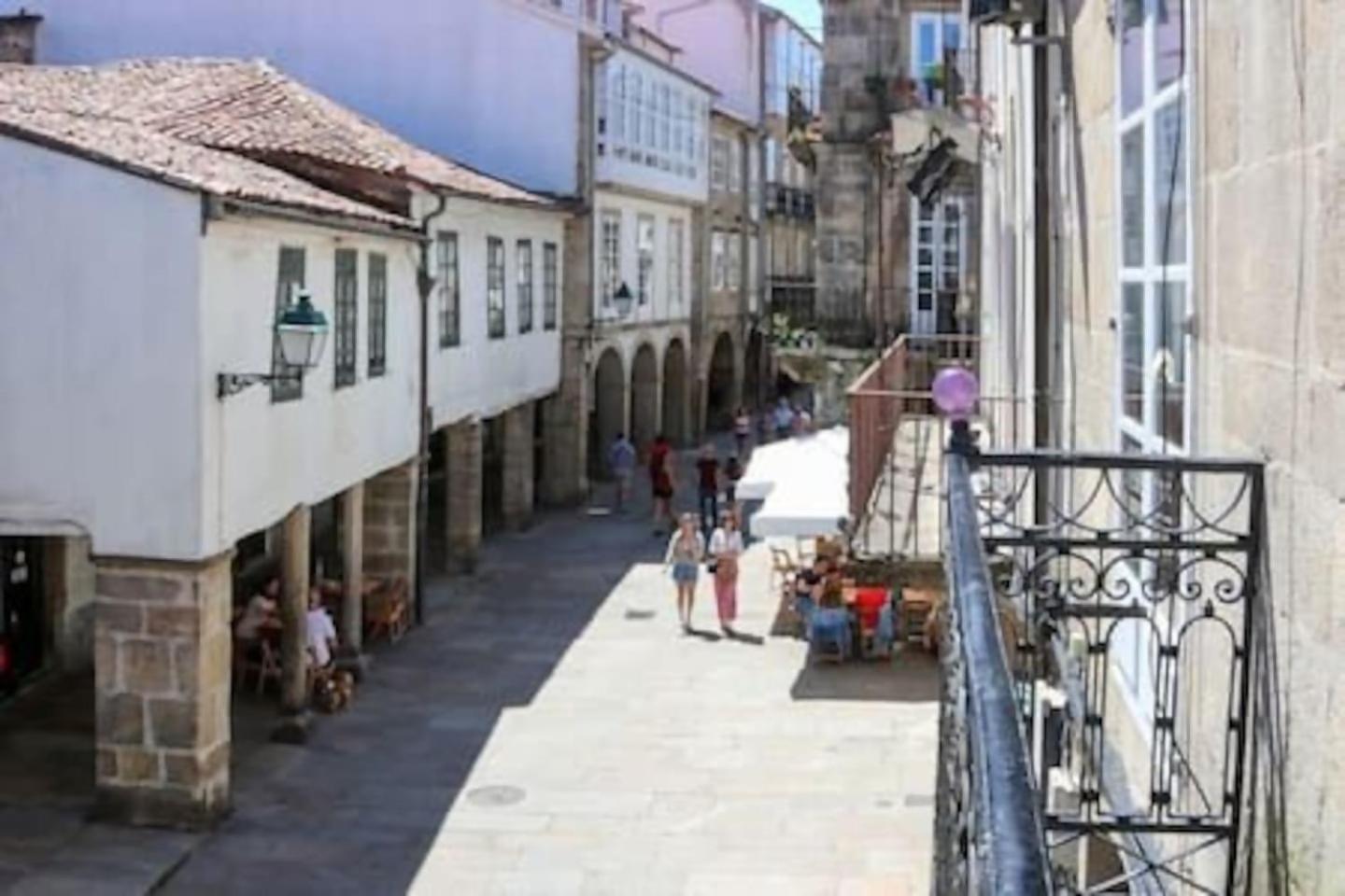 Ferienwohnung Apartamento Exclusivo En Zona Monumental Santiago de Compostela Exterior foto